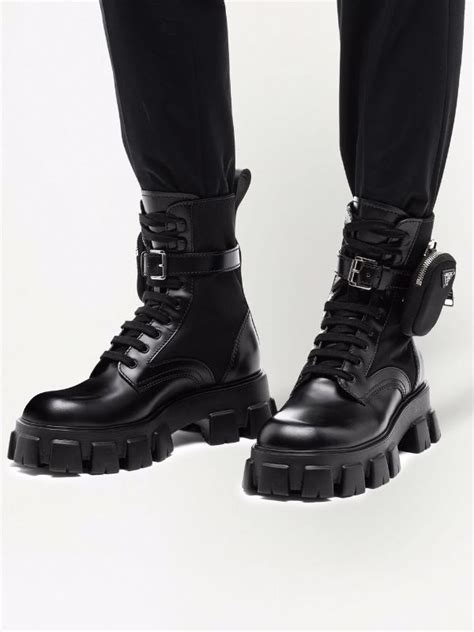 prada war criminal boots|Men's Boots .